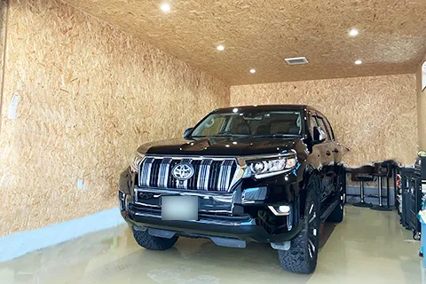 車庫の写真